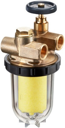 Oventrop Oilpur Heizölfilter Zweistrang DN 10 mit Niro-ES-Sieb 100-150 µm