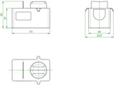 OVENTROP Elektrischer Rohranleger 20-90°C – Temperaturbegrenzung für Heizkreise