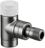 Oventrop Thermostatventil Baureihe E Eck DN 15 1/2 Zoll PN 10 anthrazit – voreinstellbar