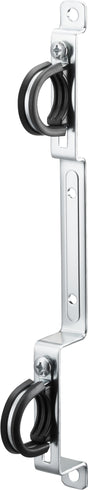 OVENTROP Doppelhalter für Edelstahlverteiler Multidis SF/SFQ – Wandhalterung mit Schalldämmung