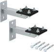 OVENTROP Wandkonsole für HydroFixx Verteilerbalken DN 32/40/50 mit Befestigungsmaterial