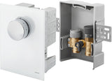 OVENTROP Unibox TQ-RTL Thermostat – Fußbodenheizung Regelung mit Q-Tech & Rücklauftemperaturbegrenzer, weiß