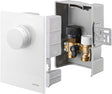 OVENTROP Unibox T-RTL Thermostat – Raum- und Rücklauftemperaturregelung, weiß