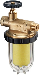 Oventrop Oilpur Heizölfilter-Einstrang DN 10 mit Siku-Einsatz 50-75 µm