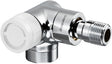 OVENTROP Thermostatventil Baureihe E Winkel-Eck links DN 15 1/2 Z PN 10 Edelstahl-Design