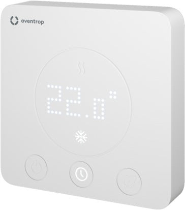 OVENTROP ClimaCon F 100 Raumthermostat Heizen/Kühlen Slave kabelgebunden 230 V Aufputz