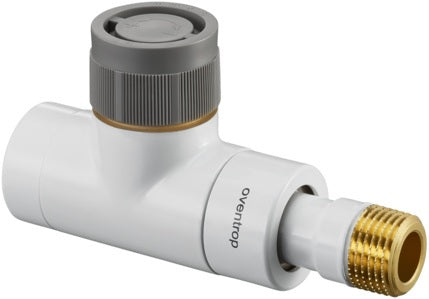 Oventrop Thermostatventil EQ Durchgang DN 15 verchromt M30 x 1,5 mit Q-Tech