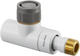 Oventrop Thermostatventil EQ Durchgang DN 15 verchromt M30 x 1,5 mit Q-Tech