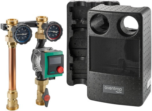 Oventrop Regumat S-180 Kessel-Anbindesystem DN 32, mit Pumpenkugelhahn, ohne Pumpe