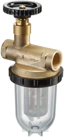 OVENTROP Oilpur Heizölfilter Einstrang DN 10 mit Niro-Edelstahlsieb 100-150 µm