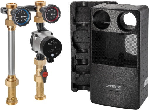 Oventrop Regumat S-180 Kessel-Anbindesystem DN 32, mit Pumpenkugelhahn, ohne Pumpe