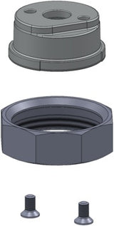 OVENTROP Anschlussset termios Pro für M30x1,5 – Adaption für marktübliche Thermostatventile