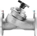 OVENTROP HydroControl VFS Strangregulierventil DN 65 PN 16 aus Edelstahl – mit Messanschluss
