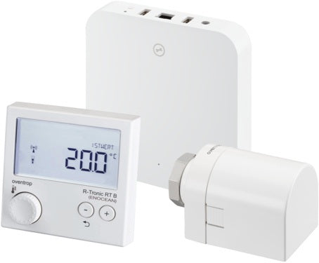 OVENTROP OV Basis-Set OVbalance Home Smart-Home Lösung mit wibutler pro 2, Funkthermostat und Funkstellantrieb