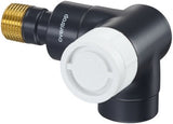OVENTROP Thermostatventil Baureihe E Winkel-Eck links DN 15 1/2Z PN 10 anthrazit