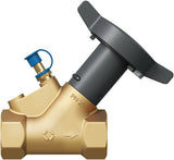 Oventrop Strangabsperrventil HydroControl A PN 25 DN 15, 1/2" IG – Schrägsitz, Messing