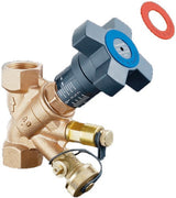 Oventrop Hydrocontrol VTR Strangregulierventil PN 25 Rotguss DN 10 3/8" IG mit Messventil