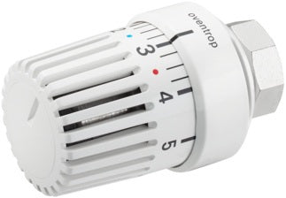 Oventrop Thermostat Uni LH mit Nullstellung, weiß – Flüssig-Fühler, M 30 x 1,5
