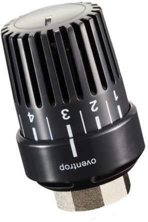 OVENTROP Thermostat Uni RTLH anthrazit – Rücklauftemperaturbegrenzer 10–70 °C, M30 x 1,5