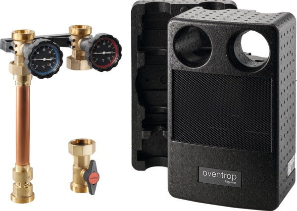 Oventrop Regumat S-180 Kessel-Anbindesystem DN 32, mit Pumpenkugelhahn, ohne Pumpe