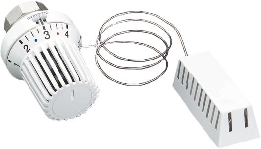 OVENTROP Thermostat Uni XH weiß 7-28 °C mit 2 m Kapillarrohr und Nullstellung