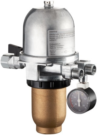 OVENTROP Heizölfilter/Entlüfter Toc-Duo-3 Metallausführung opticlean MC-7 – für Einstrangsysteme