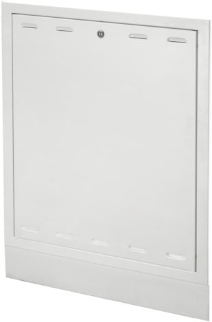 OVENTROP OV Ersatz-Set für Unterputzschrank 1344596 – mit Tür, Rahmen und Estrichblende, weiß