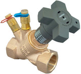 Oventrop Hydrocontrol VTR Strangregulierventil PN 25 DN 10 Rotguss mit 2 Messventilen