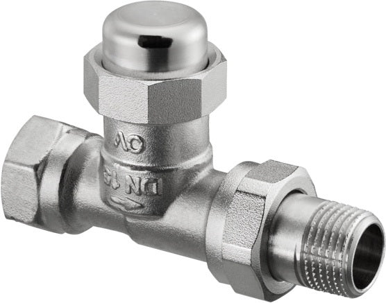 Oventrop Heizkörperverschraubung Combi LR PN 10 vernickelt DG DN 10 3/8 Zoll