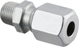 Oventrop Ofix-Oil Schneidringverschraubung R 3/8 Zoll x 8 mm, Stahl verzinkt, PN 100