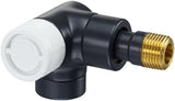 OVENTROP Thermostatventil Baureihe E Winkel-Eck links DN 15 1/2Z PN 10 anthrazit