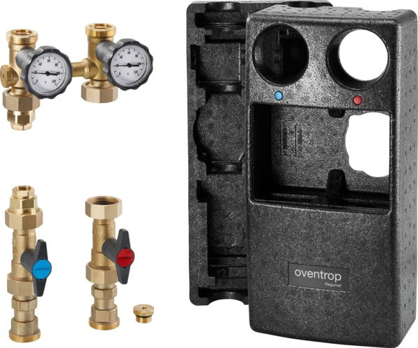 Oventrop Regumat S-180 Kessel-Anbindesystem DN 32, mit Pumpenkugelhahn, ohne Pumpe