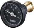 OVENTROP Optibal Thermometer-Umrüstsatz anthrazit für DN 10-15 – Nachrüstung für Kugelhähne