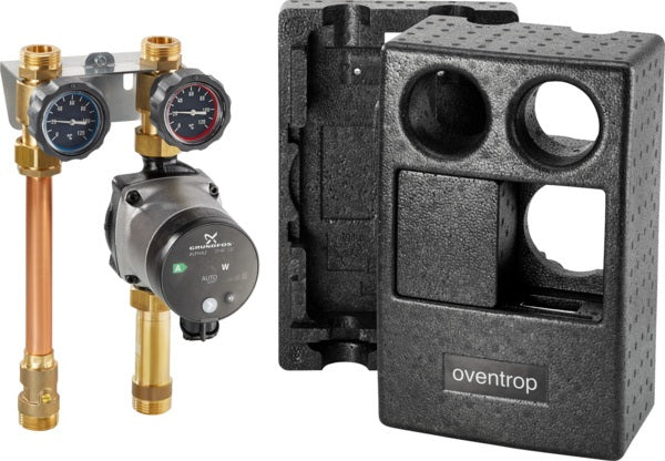 Oventrop Regumat S-130 Kessel-Anbindesystem DN 20 mit Grundfos ALPHA2 15-60 Pumpe