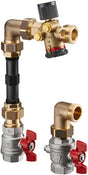 OVENTROP Wärmemengenzähler-Anschluss-Set Cocon QTZ Eckform DN 25 – 180-1300 l/h