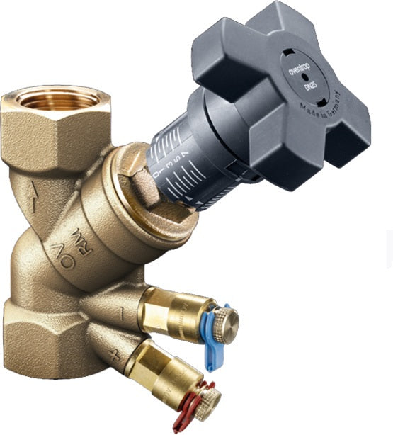 Oventrop Strangregulierventil Hydrocontrol MTR PN 25 DN 15 mit Messblende – Hydraulischer Abgleich