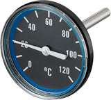 Oventrop OV Thermometer Regumat DN 25/32 blau – Präzise Temperaturüberwachung für Heizungsanlagen