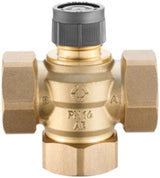 Oventrop Tri-CTZ Dreiwege-Verteil- und Mischventil PN 16 DN 15 – Messing, G 3/4, Kvs 2,4