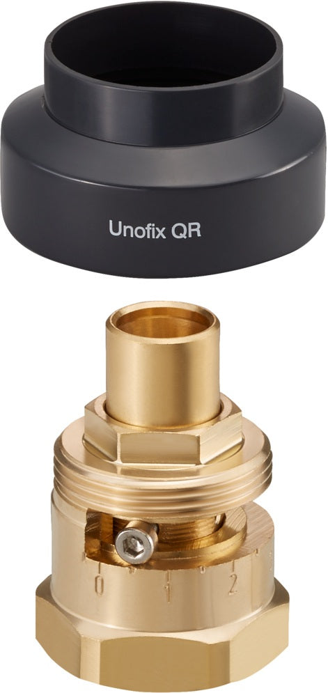 Oventrop Distanzstück mit einstellbarem Mindesthub für Cocon QTZ PN 16 – Unofix
