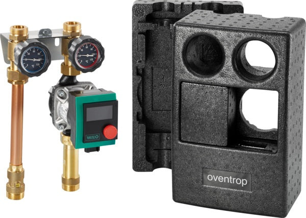 Oventrop Regumat S-130 Kessel-Anbindesystem DN 25 ohne Pumpe – ungemischte Heizkreisstation