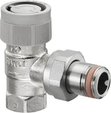OVENTROP Thermostatventil AQ Eck DN 15 selbstdichtend mit stufenloser Voreinstellung