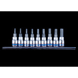 KING TONY Profi-Werkzeuge - 1/4" TORX Steckschlüsselset, Steckleiste - 9 tlg. 2109PR