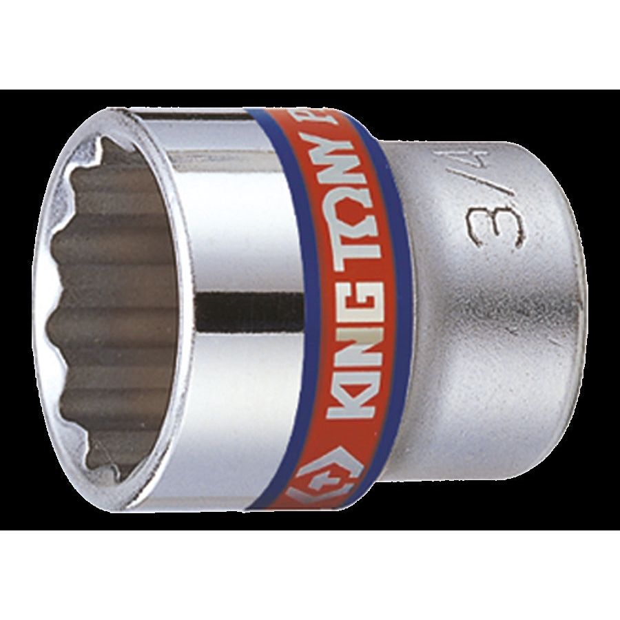 KING TONY Profi-Werkzeuge - 3/8" Steckschlüssel, Zoll - 1" 333032S
