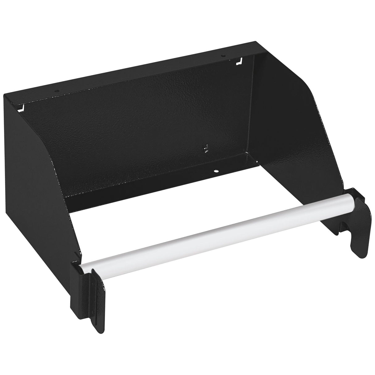 Kraftwerk Papierrollenhalter für Vierkantlochwand, H 150 x B 300 x T 220 mm