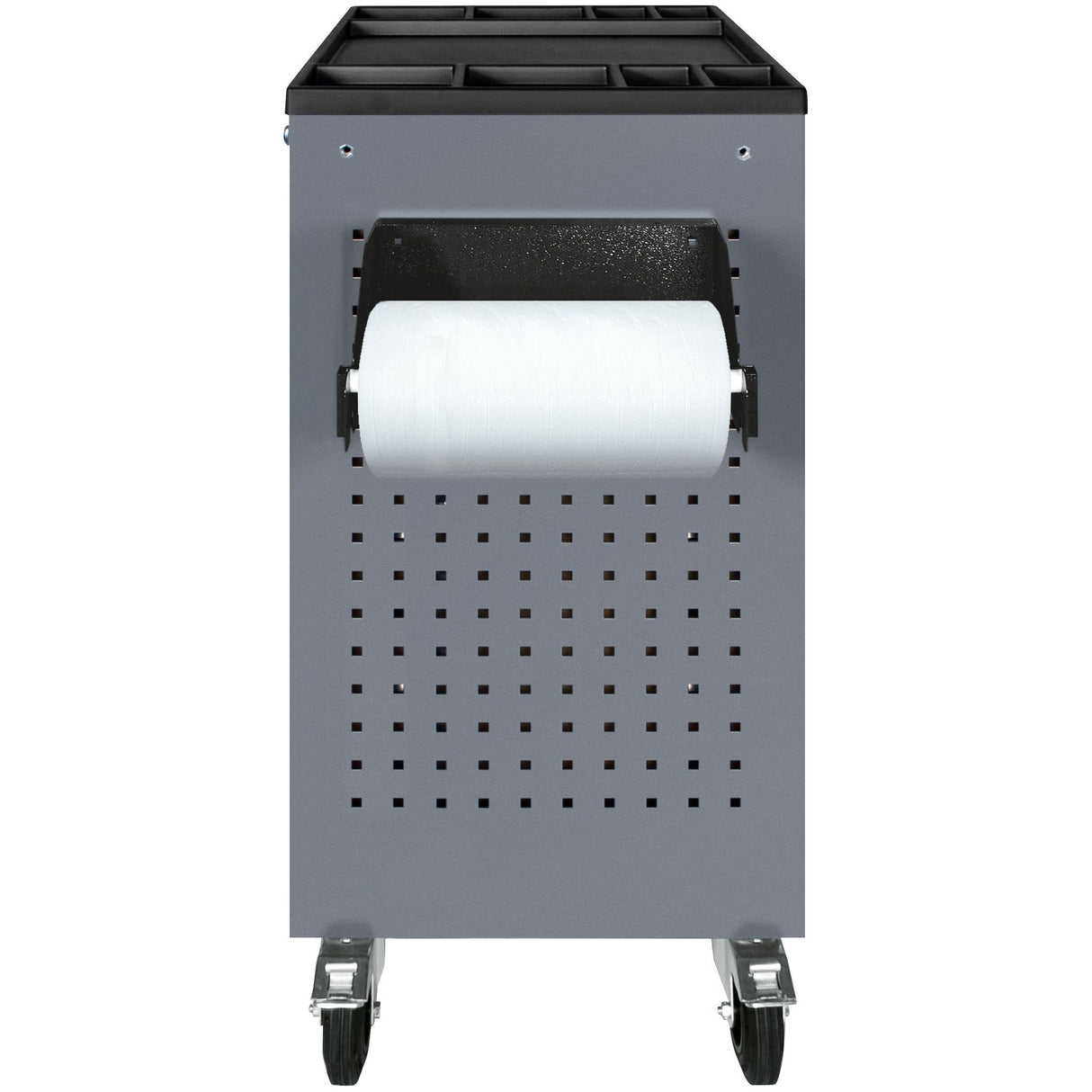 Kraftwerk Papierrollenhalter für Vierkantlochwand, H 150 x B 300 x T 220 mm