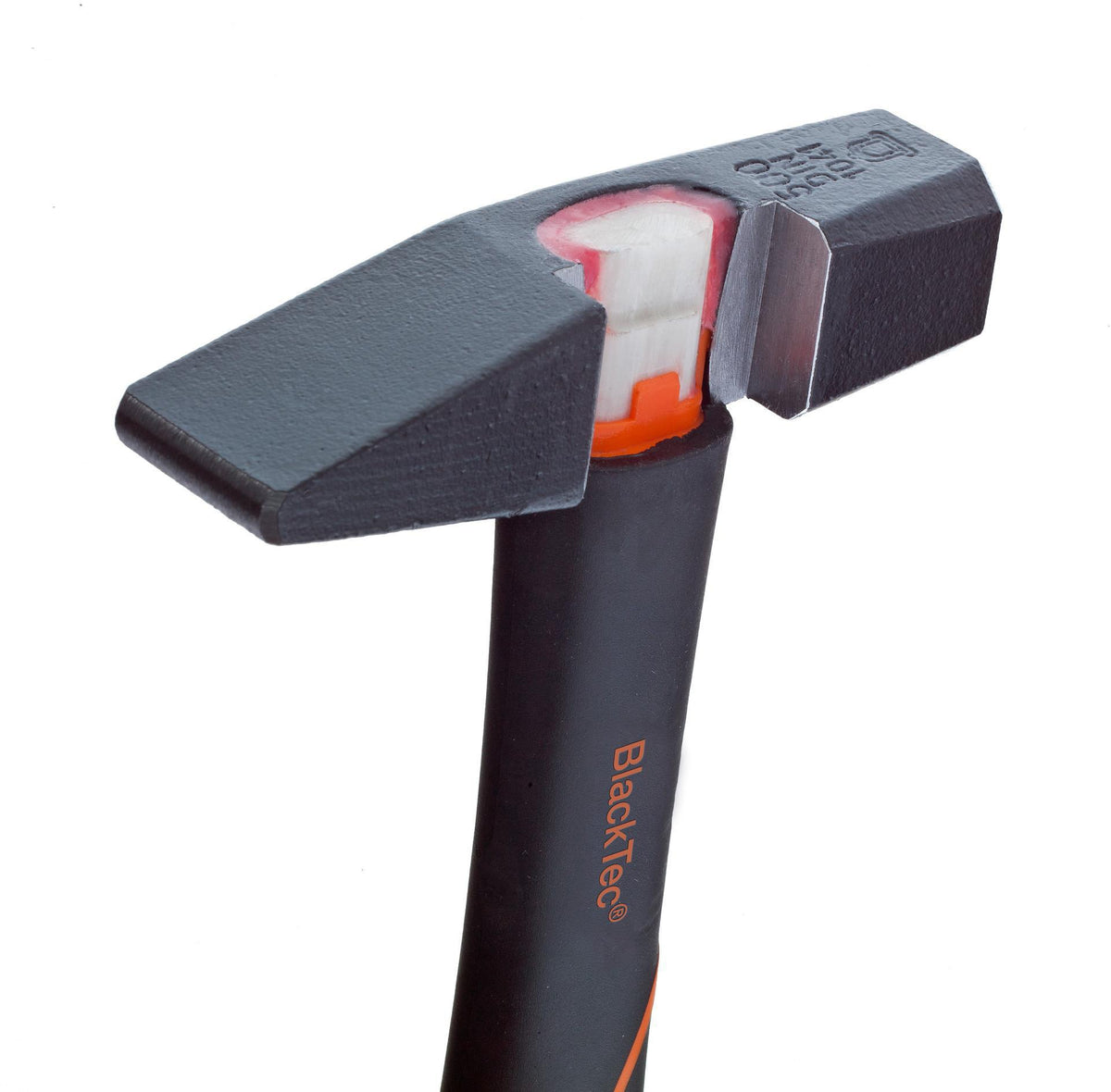 Schlosserhammer BlackTec® 200g von PICARD – 3K-Kunststoff-Stiel, 300 mm, DIN 1041