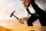 Picard Latthammer BlackGiant Nr.820M 600g mit Magnet und gerauter Bahn – Profi-Hammer