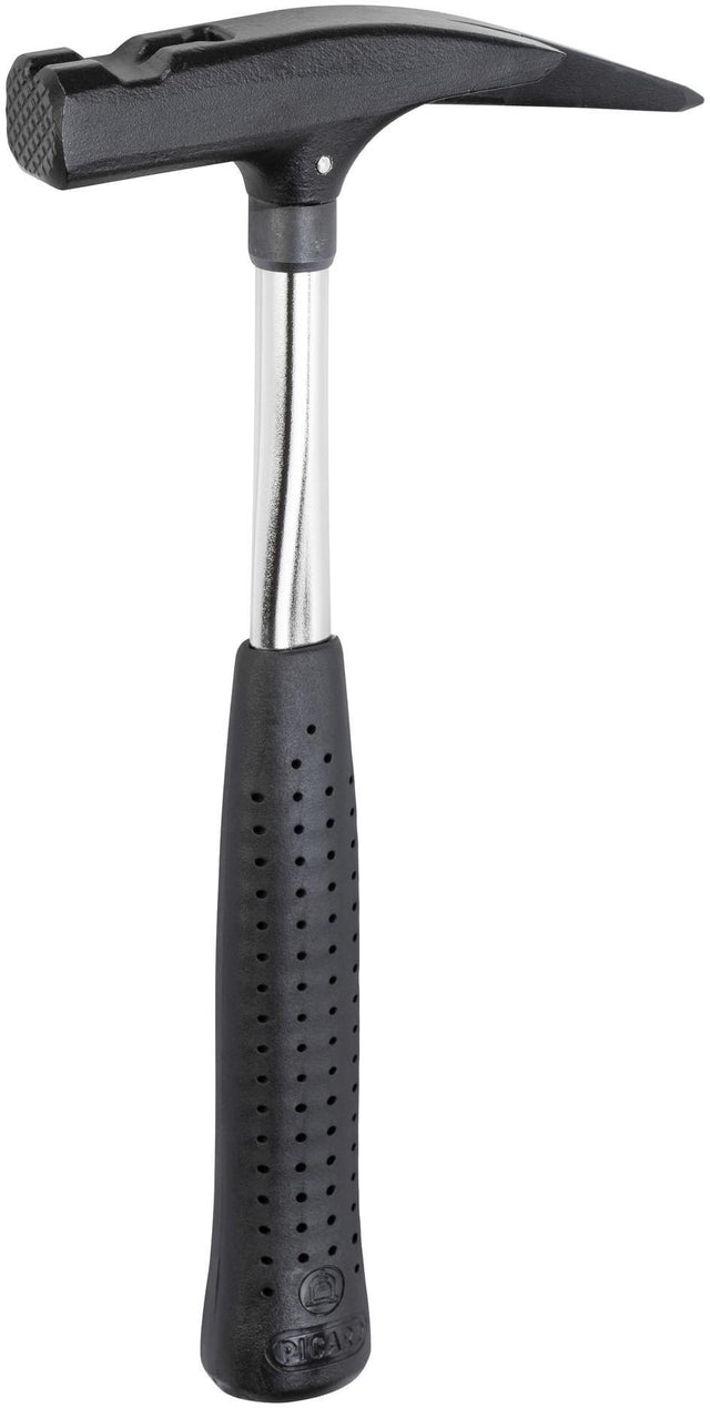 PICARD Latthammer 600 g Kopfgewicht, DIN 7239, Stahlrohrstiel, ohne Magnet, schwarz lackiert