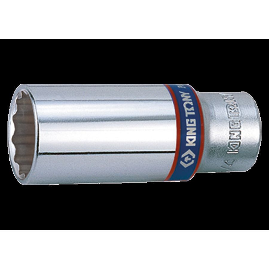 KING TONY Profi-Werkzeuge - 3/8" Steckschlüssel, metrisch, lang - 7 mm 323007M