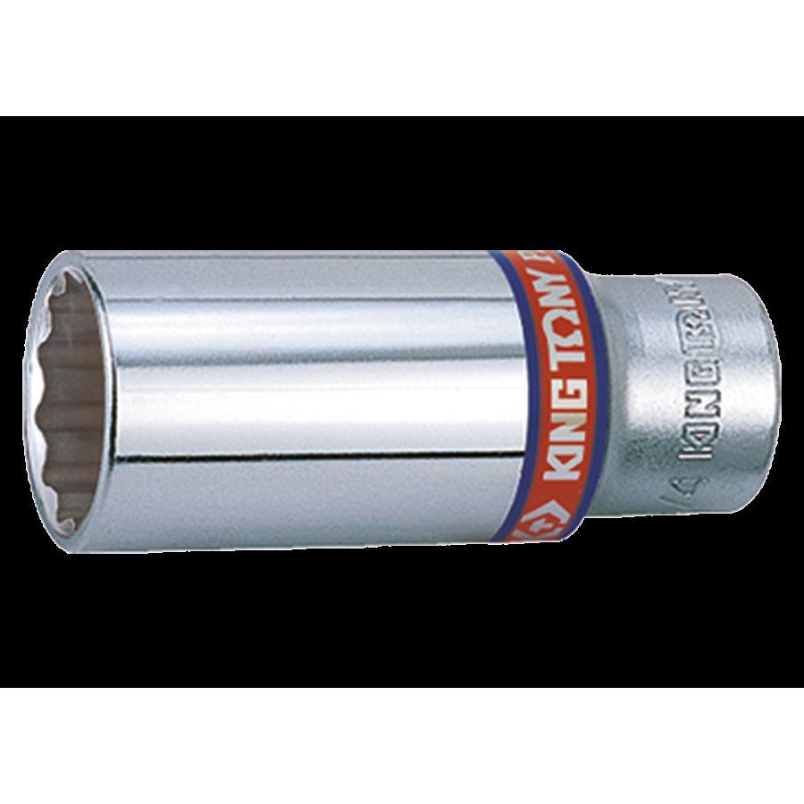 KING TONY Profi-Werkzeuge - 3/8" Steckschlüssel, Zoll, lang - 5/8" 323020S
